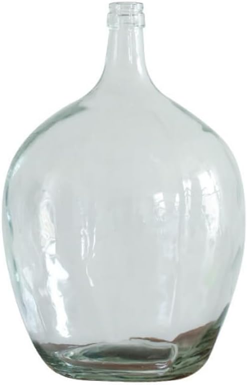 琉球ガラス 花瓶 2000年代ビンテージ 白色磨りガラスグレー